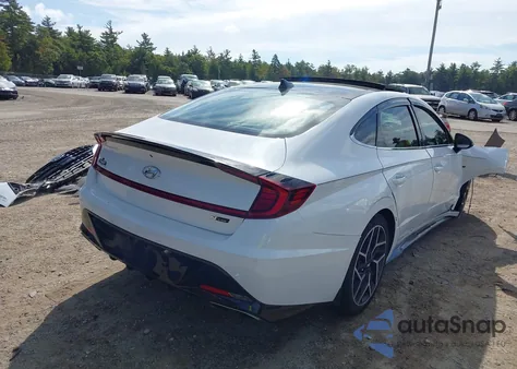 2021 Hyundai Sonata N Line from USA, damaged, VIN 5NPEK4JC1MH130619